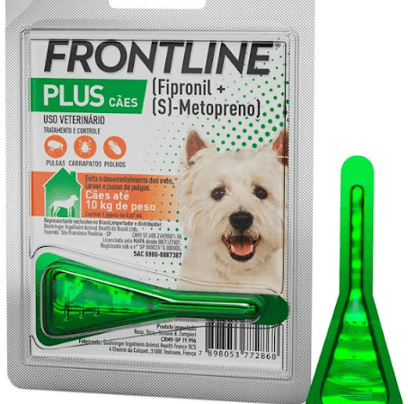 frontline plus remédio para carrapato em cachorro